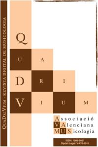 Quadrivium - Revista Digital de Musicología